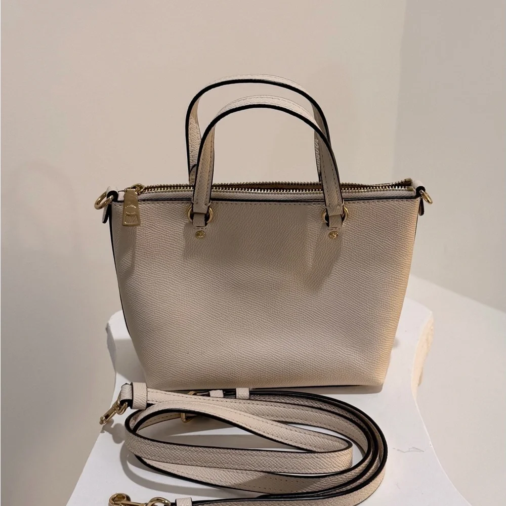 Coach Ivory/White Mini Purse - Picture 4 of 6